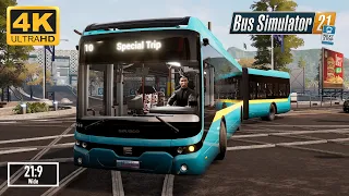 Bus Simulator 21 Next Stop - Ebusco 2.2 18m - Angel Shores | Logitech G29