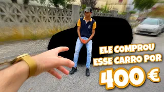 O BRUNO COMPROU O PRIMEIRO CARRO DELE EM PORTUGAL - (Conrado Vlogs)