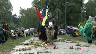 Лебединщина попрощалася зі своїм Захисником – Денисом Козуном