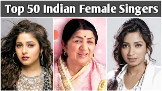 Top 50 Indian Female Singers (In 2021) || MUZIX