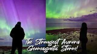 The Strongest Aurora Geomagnetic Storm In 20 Years!