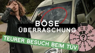 Böse Überraschung: Mit dem Mini Camper beim TÜV | Schadensfall in der Werkstatt