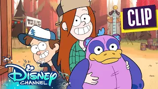 Dipper Tries to Impress Wendy 😍 | Gravity Falls | Disney Channel