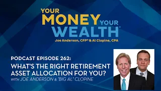 What's the Right Retirement Asset Allocation for You? - Your Money, Your Wealth® podcast 262