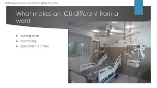 Intro to Intensive Care Medicine - Episode 1 - Intensive care medicine and the ICU