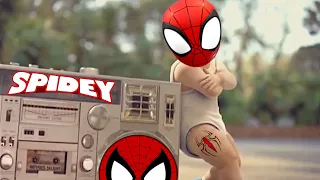 Spidey and His Amazing Friends & Baby Dance - Coffin Dance Meme (Parody)