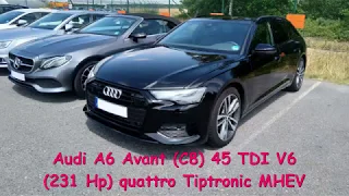 0-100 km/h Audi A6 Avant (C8) 45 TDI V6 (231 Hp) quattro Tiptronic MHEV