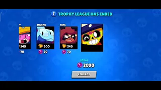 Brawl stars Trophy reset 4700k star points