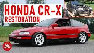 HONDA CRX Full Restoration and Rebuild