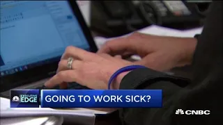 Study shows the majority of US workers have gone to work sick