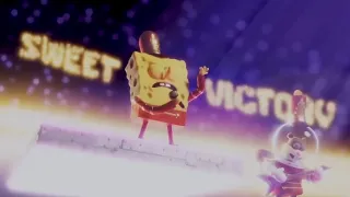 Spongebob & The Band Geeks - Sweet Victory | Super Bowl LVIII on Nickelodeon Opening