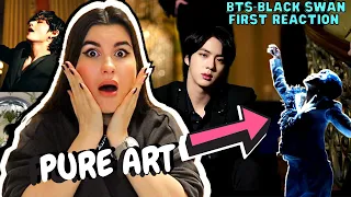 FIRST REACTION to BTS (방탄소년단) - Black Swan (Official MV)