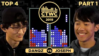 2019 CTWC Classic Tetris Semifinal 1 - JOSEPH vs. DAN QZ