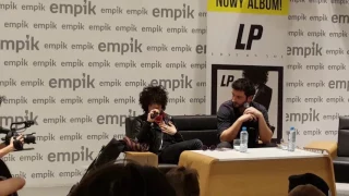 LP - Interview + short Other People //Warsaw EMPIK 29.01.17