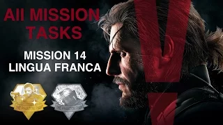 Metal Gear Solid V: The Phantom Pain - All Mission Tasks (Mission 14 - Lingua Franca)