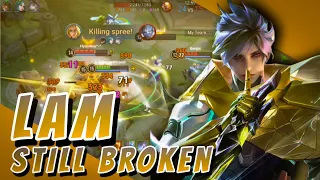 How Strong Is Lam Now? | Quadra Kill Gameplay | Must Ban Assassin | Honor of Kings | HoK