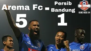 Arema FC vs Persib Bandung 5 1 All goal & highlights Liga 1 shopee 2019