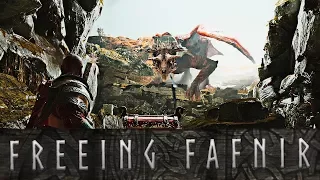 God of War - Freeing Fafnir The Dragon