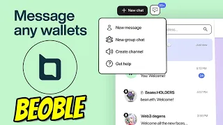 Message Crypto Wallets EASY - Beoble Token