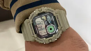 Casio WS-1700-5AVDF Unboxing