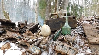 Коп по войне - Война в болотах. Блиндаж артиллеристов / Searching with Metal Detector