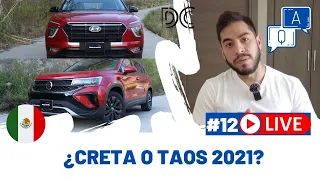 ¿Hyundai Creta Turbo vs VW Taos? | Platiquemos de AUTOS #12