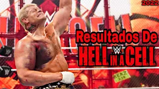 RESULTADOS De WWE HELL IN A CELL 2022: Cody Rhodes LESIONADO DERROTA a Seth Rollins