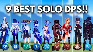 Top 9 STRONGEST DPS !! For SOLO [ Genshin Impact ]
