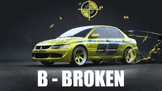 B class BUILD | LANCER IX vs Carrera RSR 2.8 '73 | 209 km/h | 3.3 s | 380 bhp | 822 Nm | NFS Unbound