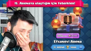 Şükürler Olsun EFSANEVİ ARENAYA ÇIKTIM Clash Royale 35