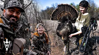 Bella's First Bow Kill, Setting And Achieving Hard Goals #hunting #deerhunting #turkeyhunting