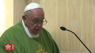 Papa Francesco omelia Messa a Casa Santa Marta, 2019-09-19