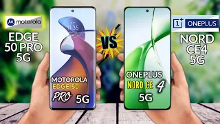 Motorola edge 50 pro vs oneplus Nord CE 4 - full comparison 🔥⚡/@rahultech3