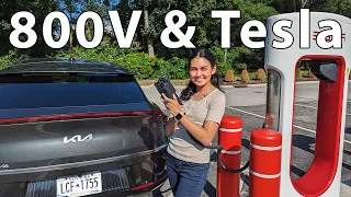 Tesla Superchargers: Challenges for 800V Cars