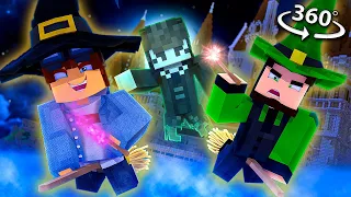 YOU'RE DEFEATING Harry Potter's GHOST in 360 VR Minecraft!