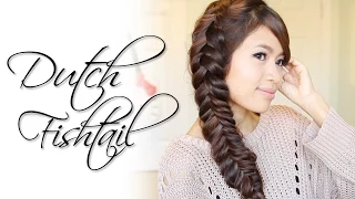 Dutch Fishtail Braid Hairstyle | Hair Tutorial