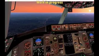 Manchester Airport for X Plane Preview  Approach ILS 23R