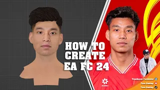 EA FC 24 | How to create face FC 24.  ( Part 1 )