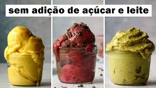 SÓ FRUTAS // SORVETE VEGANO // SAUDÁVEL