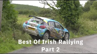 Best Of Irish Rallying 2023 - Part 2 - Moments , Crash, Action, Close Calls