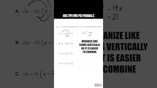 A Different way Multiplying Polynomials is Asked