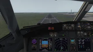 Boeing 737 Landing at Manchester Ringway International Airport | X-Plane 11