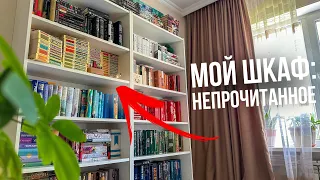 ТУР ПО КНИЖНЫМ ПОЛКАМ 🔥📚Все мои НЕПРОЧИТАННЫЕ книги