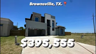 NEW CONSTRUCTION | BROWNSVILLE TX | $395,555.00 | 2300 SQ FT | 2 CAR GARAGW | .20 ACRES
