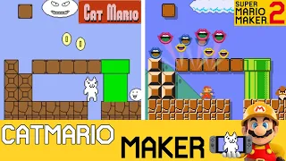 CATMARIO MAKER ¿USTED NO APRENDE VERDAD? - Gatobros en Super Mario Maker 2 - ZetaSSJ