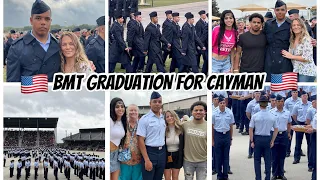 BMT GRADUATION FOR CAYMAN | SAN ANTONIO | LACKLAND AIRFORCE BASE | UNITED STATES AIRMEN