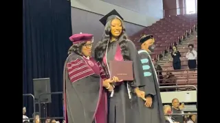 Watch Megan Thee Stallion Receive Her Degree at College Graduation