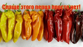 САМЫЕ УРОЖАЙНЫЕ СОРТА СЛАДКОГО ПЕРЦА. Слаще этого перца просто нет!