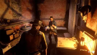 Encounter Of Kieran Entering Arthur's Room During Jack's Party | Red Dead Redemption 2 (RDR2)