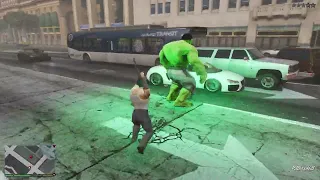 GTA 5 Wolverine VS HULK